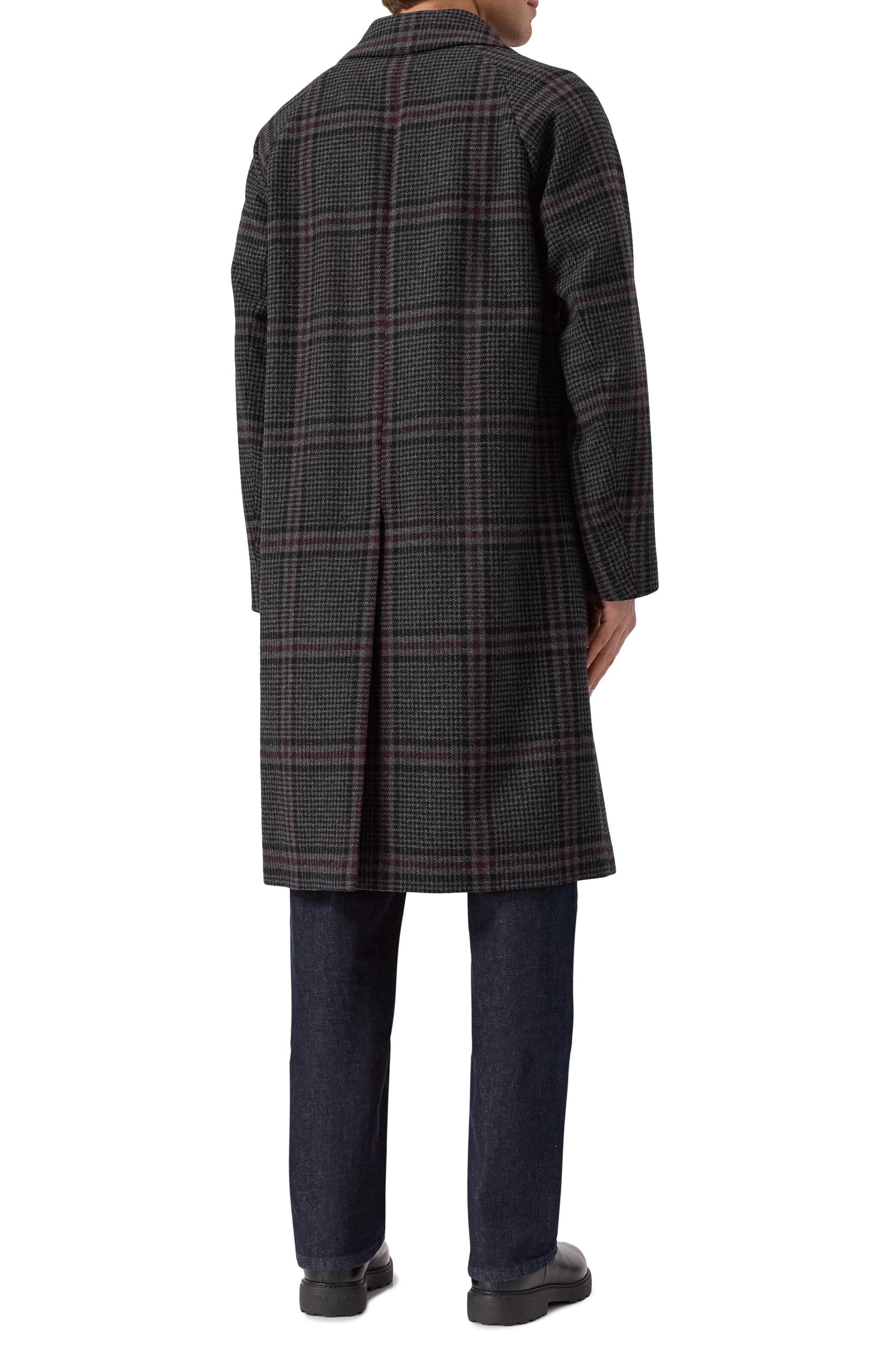 Шерстяное пальто HEVO, арт. SURB0 NQ 140/I733, фото 4