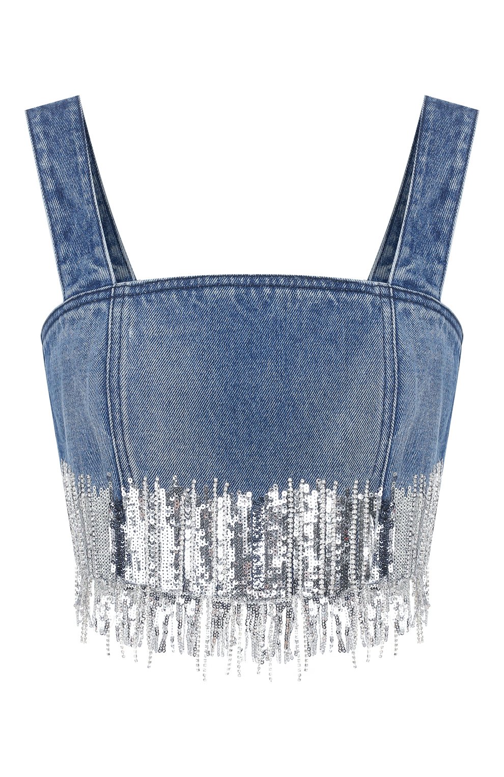 Джинсовый топ BALMAIN, арт. TF10002/D010, фото 1