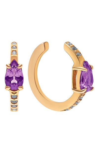 Кафф с аметистом MOONKA, арт. ec-c-amt, фото 1