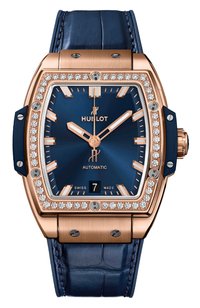Часы king gold blue diamonds HUBLOT, арт. 665.OX.7180.LR.1204, фото 1