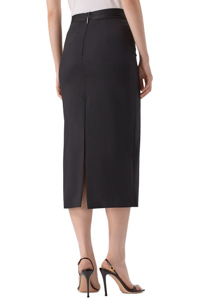 Шерстяная юбка MSGM, арт. 3941MDD23/257605, фото 4