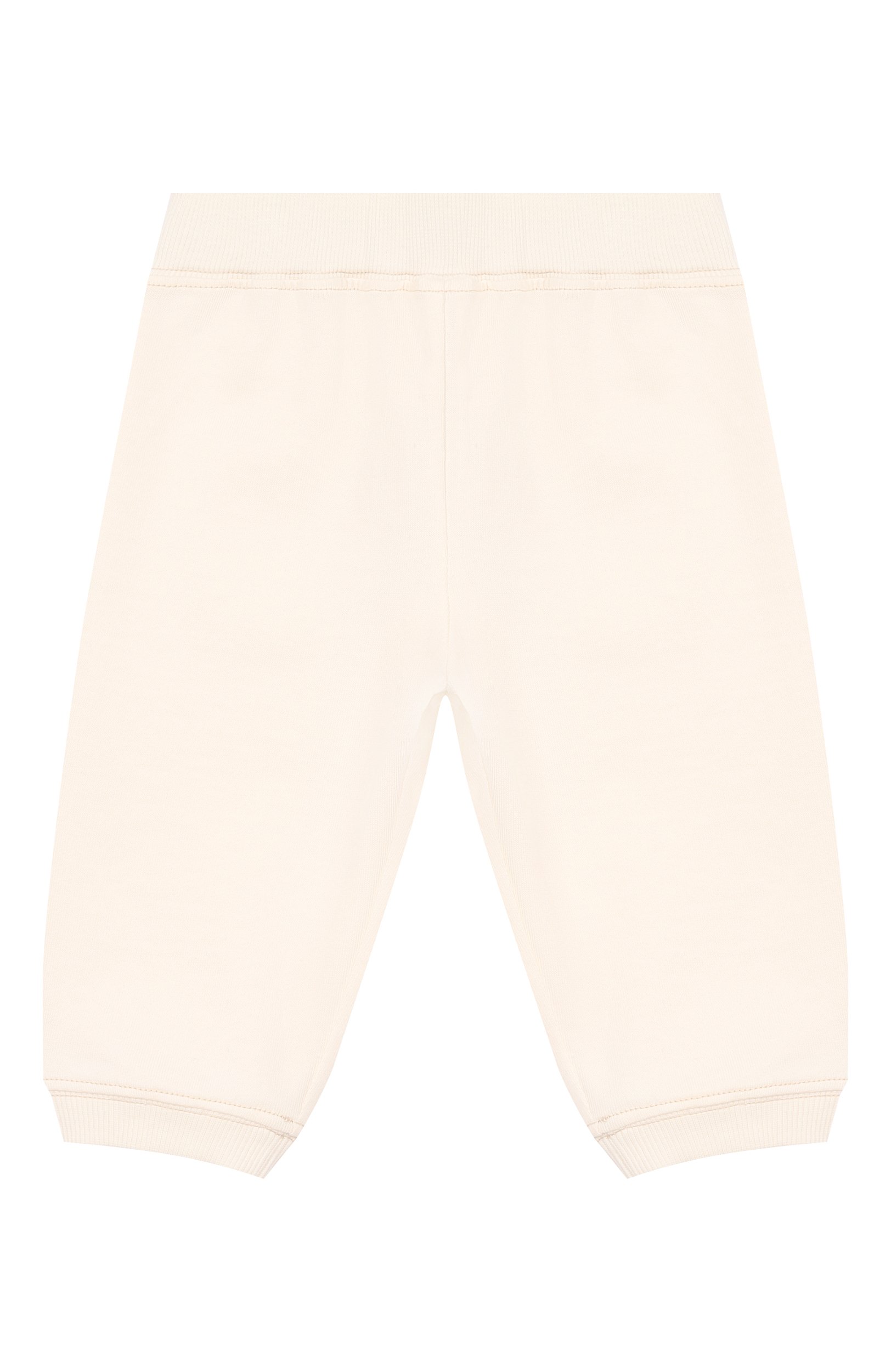 Хлопковые джоггеры BRUNELLO CUCINELLI кремового цвета по цене 38550 руб., арт. BD824TW50R, фото 1 Хлопковые джоггеры BRUNELLO CUCINELLI, арт. BD824TW50R, фото 1