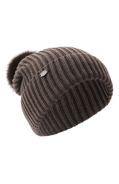 Женская шапка с меховой отделкой BLACK SABLE, арт. BS-47CC11