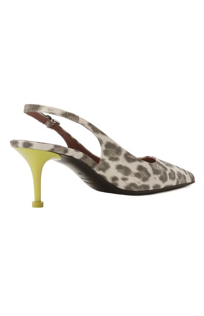 Текстильные туфли PREMIATA леопардового цвета по цене 46725 руб., арт. M7014/PHENICE, фото 5 Текстильные туфли PREMIATA, арт. M7014/PHENICE, фото 5