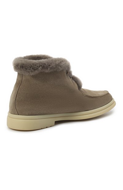 Замшевые ботинки walk and walk LORO PIANA, арт. FAE5014, фото 3