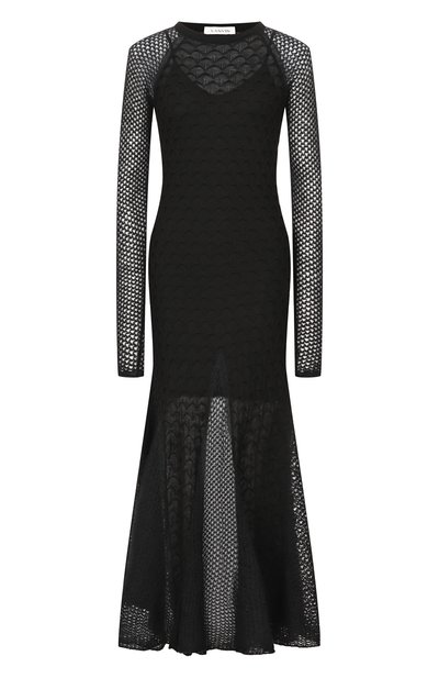 Женское шерстяной платье LANVIN, арт. RW-DR0005-K123-A26