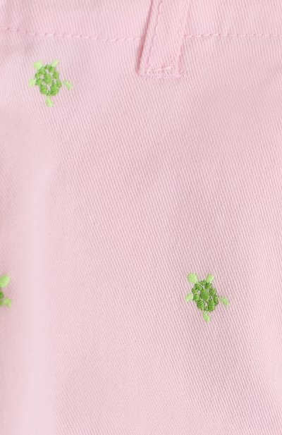 Хлопковые мини-шорты с вышивкой POLO RALPH LAUREN, арт. 312688452, фото 3