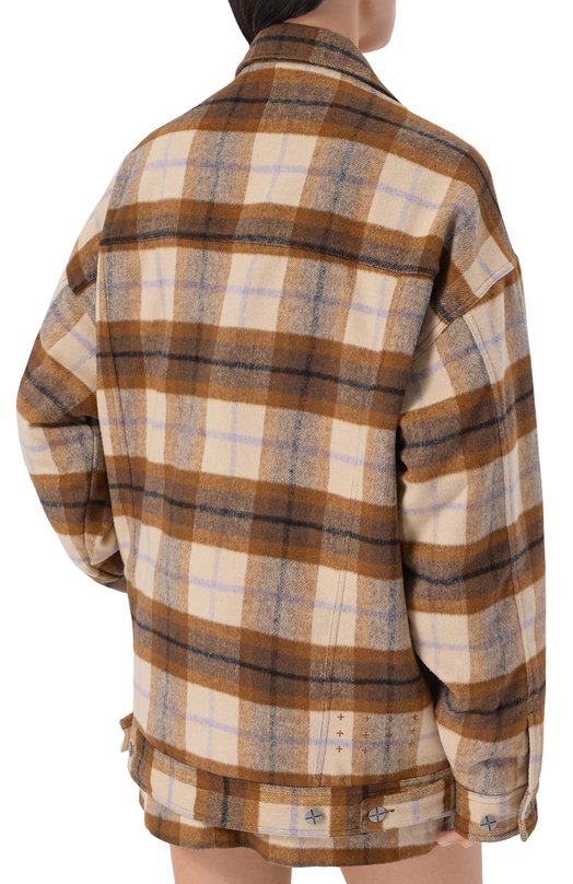 Куртка Ksubi WPS26JK002 Коричневый  WPS26JK002 Фото 4