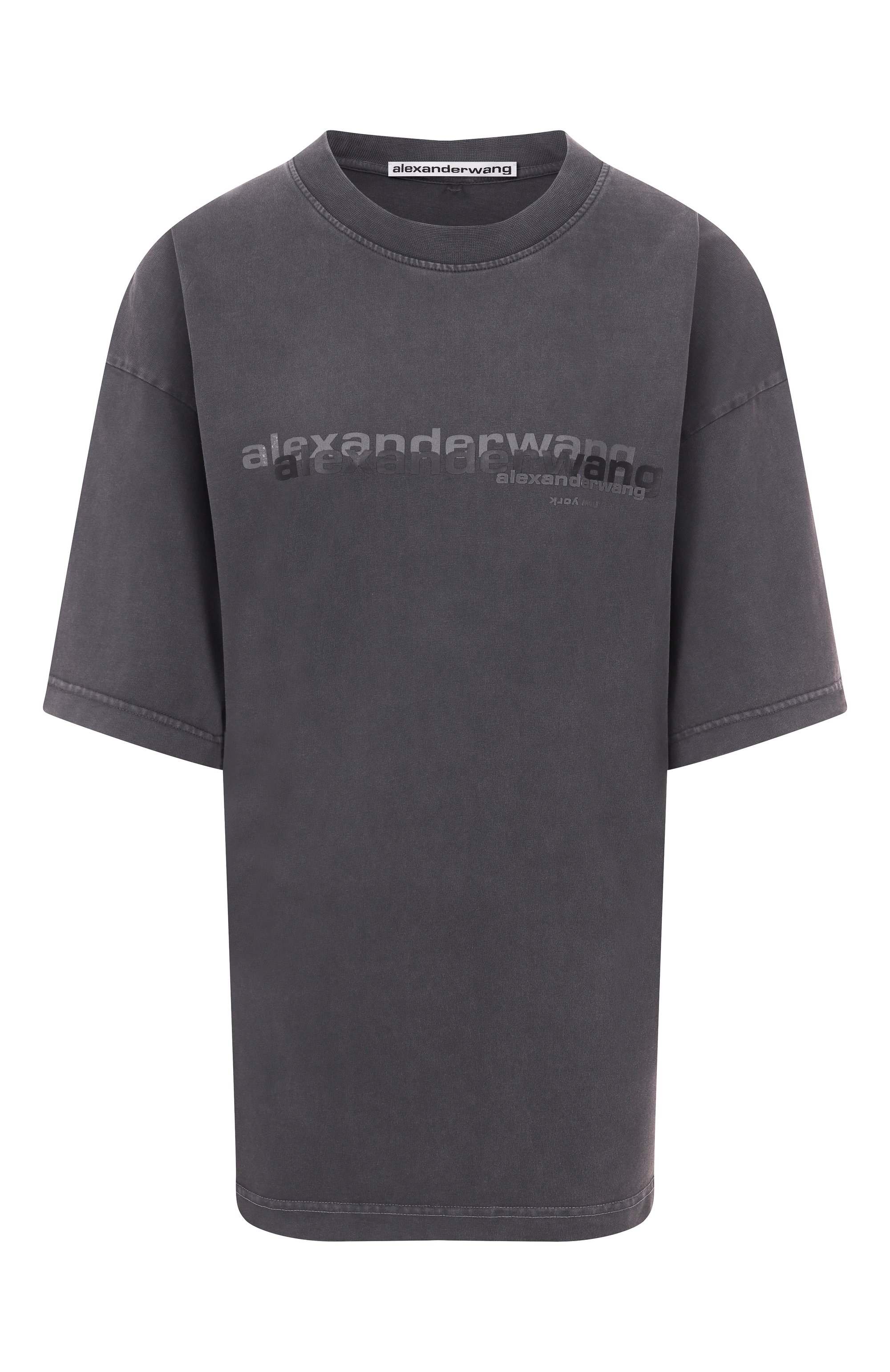 Хлопковая футболка ALEXANDER WANG, арт. UCC3251847, фото 1