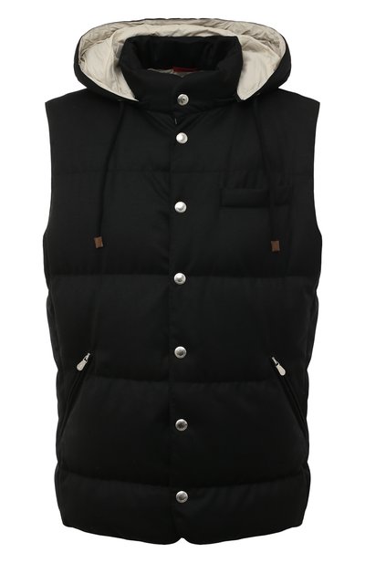 Пуховый жилет BRUNELLO CUCINELLI, арт. ME2261162, фото 1