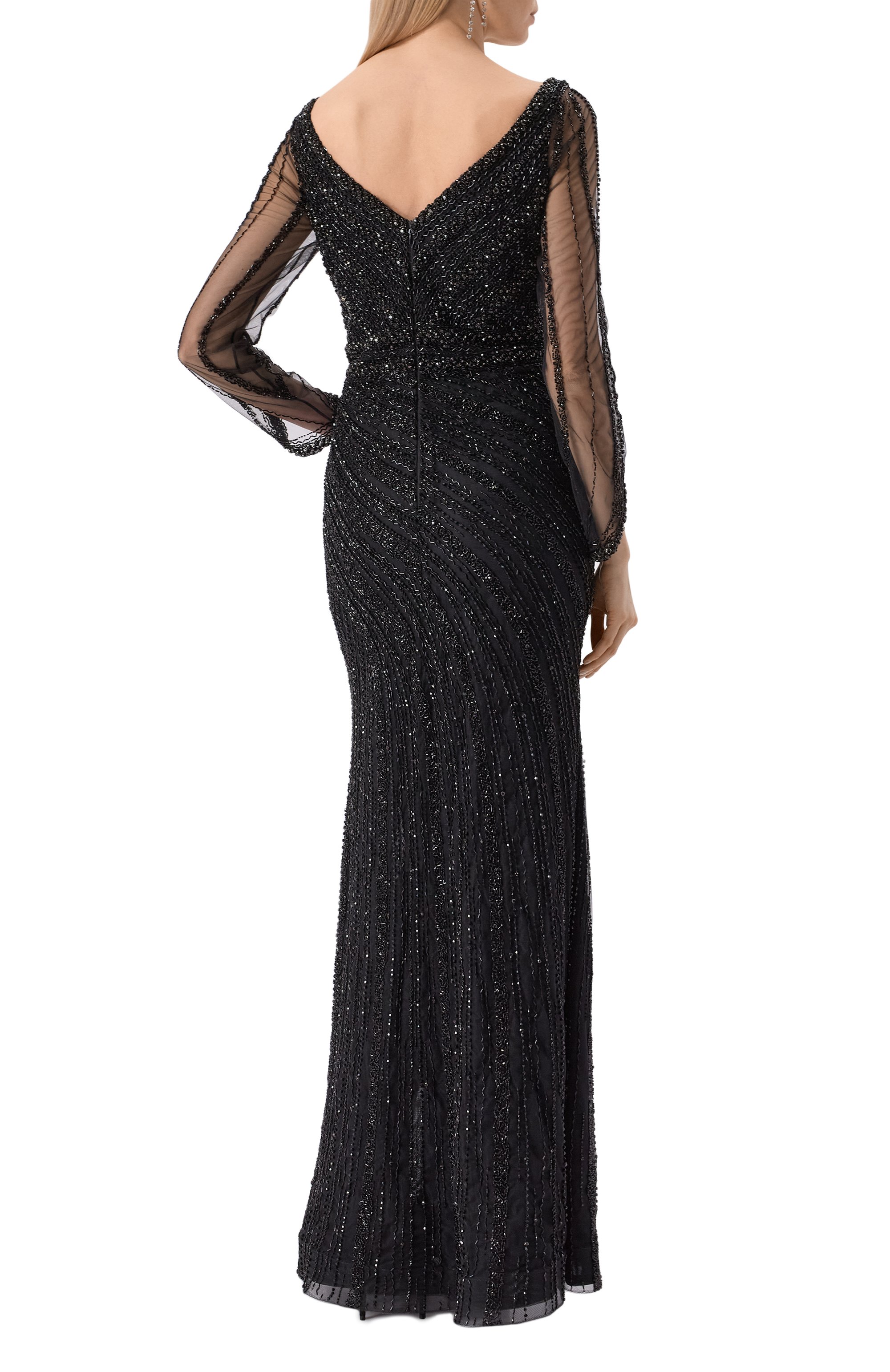 Платье с отделкой бисером SPERANZA COUTURE, арт. SC072, фото 4