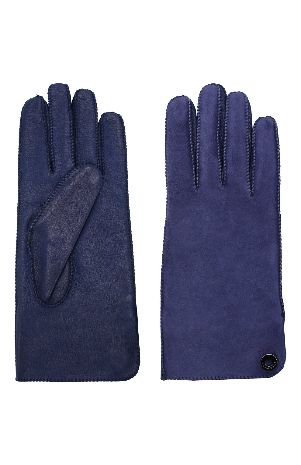 Перчатки jacqueline из кожи и замши LORO PIANA, арт. FAF8575, фото 2