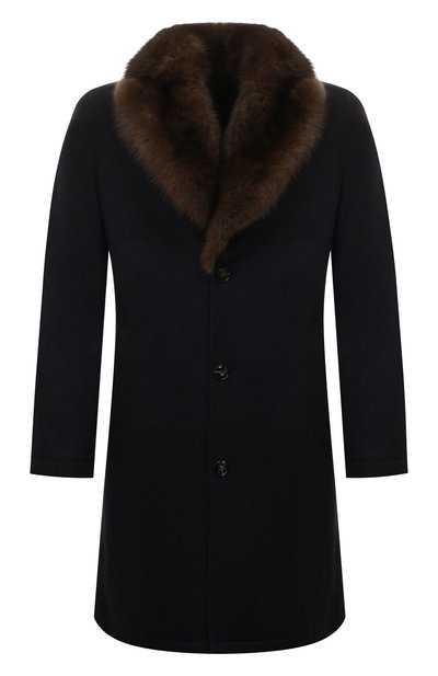 Мужской кашемировое пальто KITON, арт. UW0618MV03S28