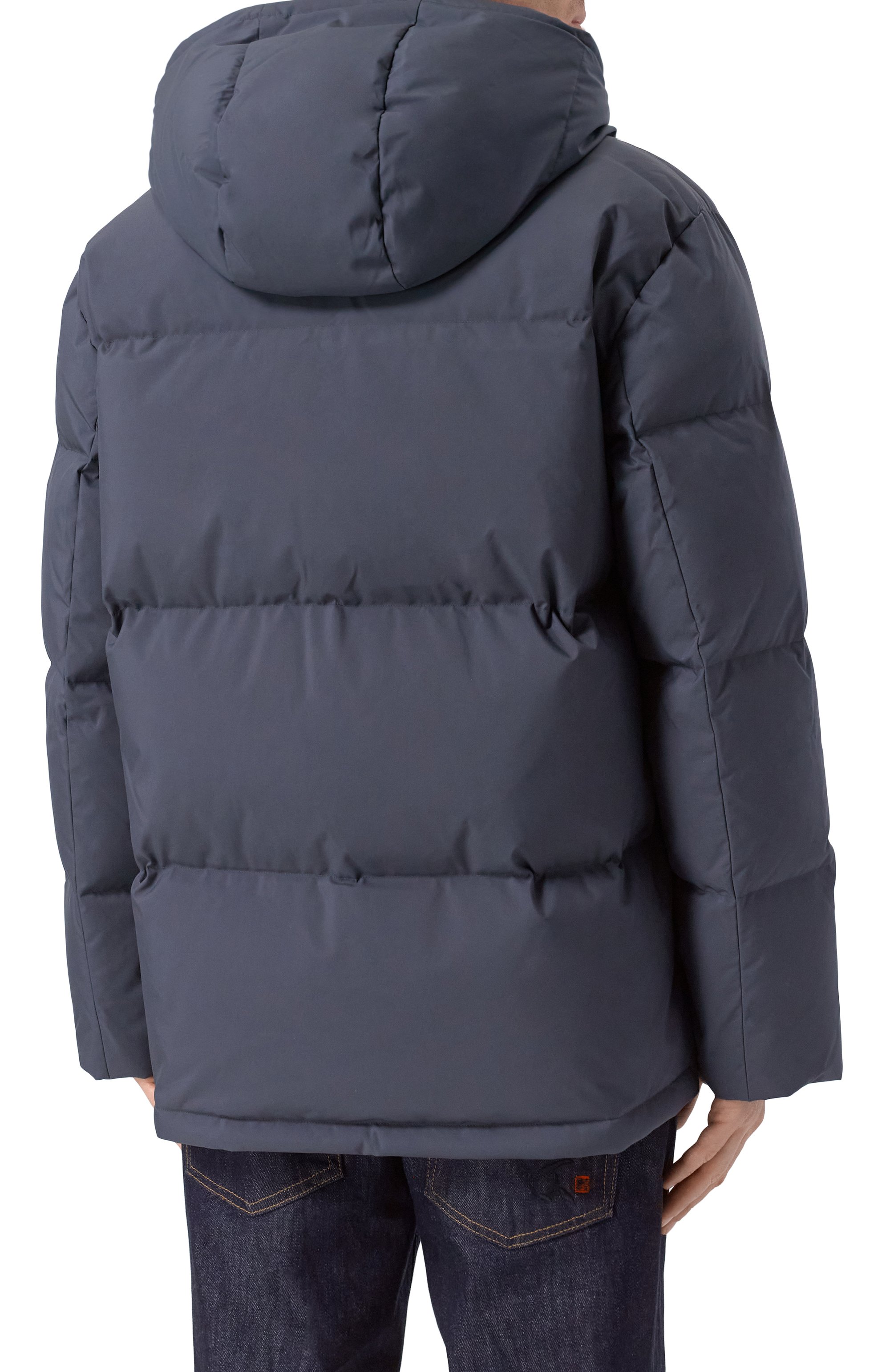 Пуховик onega 12 STOREEZ темно-серого цвета по цене 47000 руб., арт. 134080, фото 4 Пуховик onega 12 STOREEZ, арт. 134080, фото 4