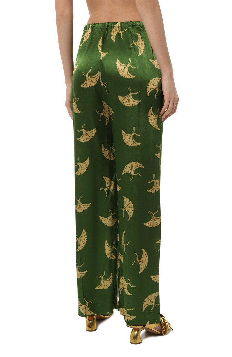 Шелковые брюки DRIES VAN NOTEN, арт. 010915-8141, фото 1