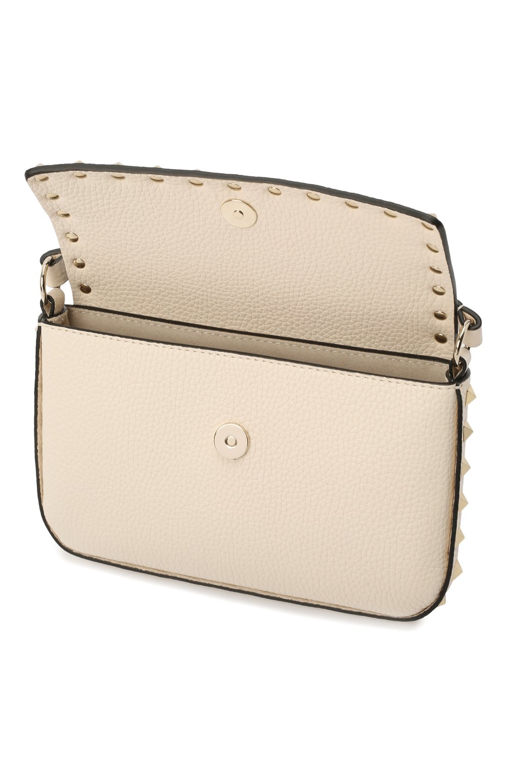 Сумка rockstud small VALENTINO кремового цвета по цене 106000 руб., арт. XW2P0W07/VSH, фото 5 Сумка rockstud small VALENTINO, арт. XW2P0W07/VSH, фото 5