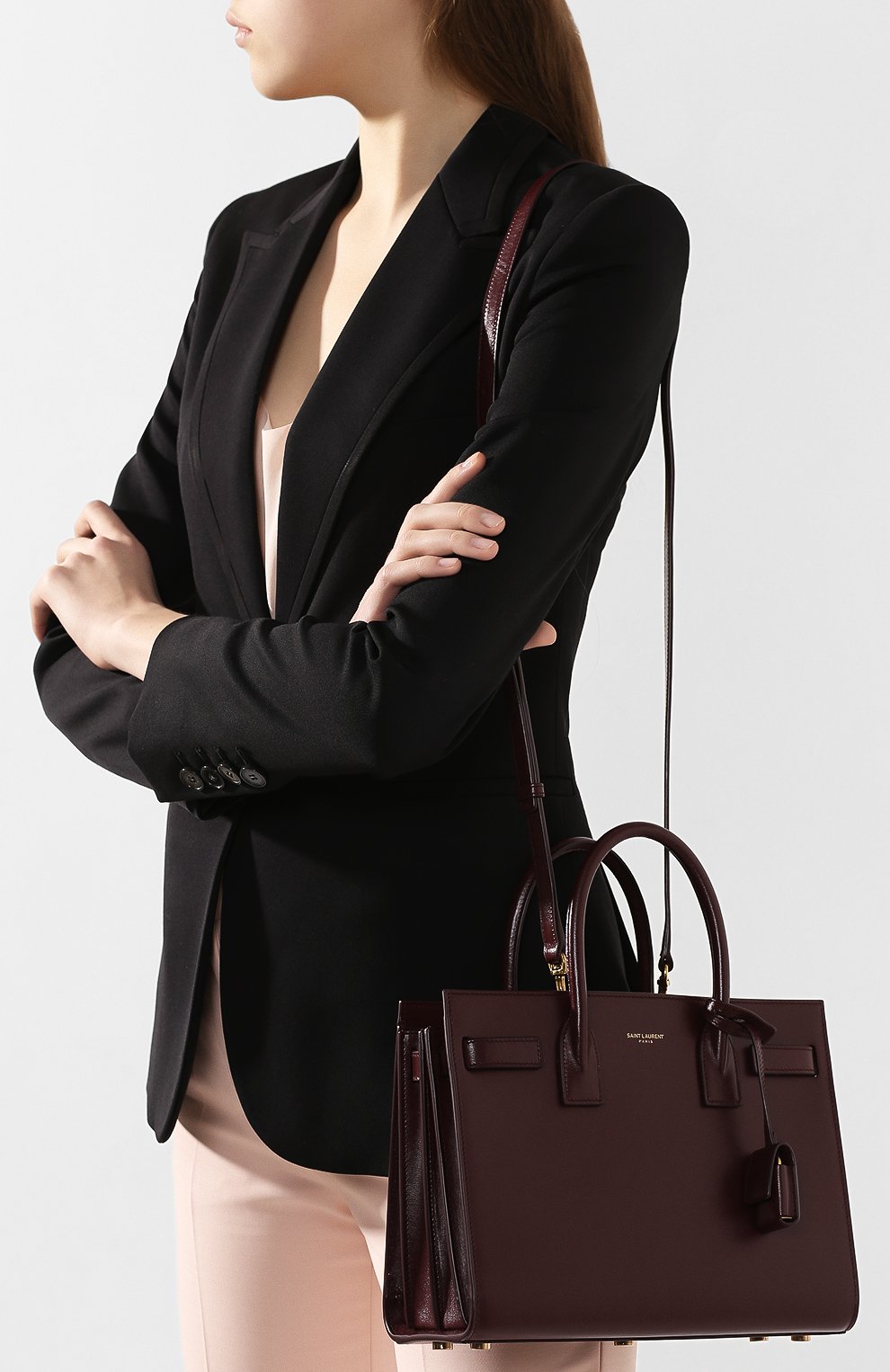 Сумка sac de jour baby SAINT LAURENT, арт. 421863/02G9W, фото 5