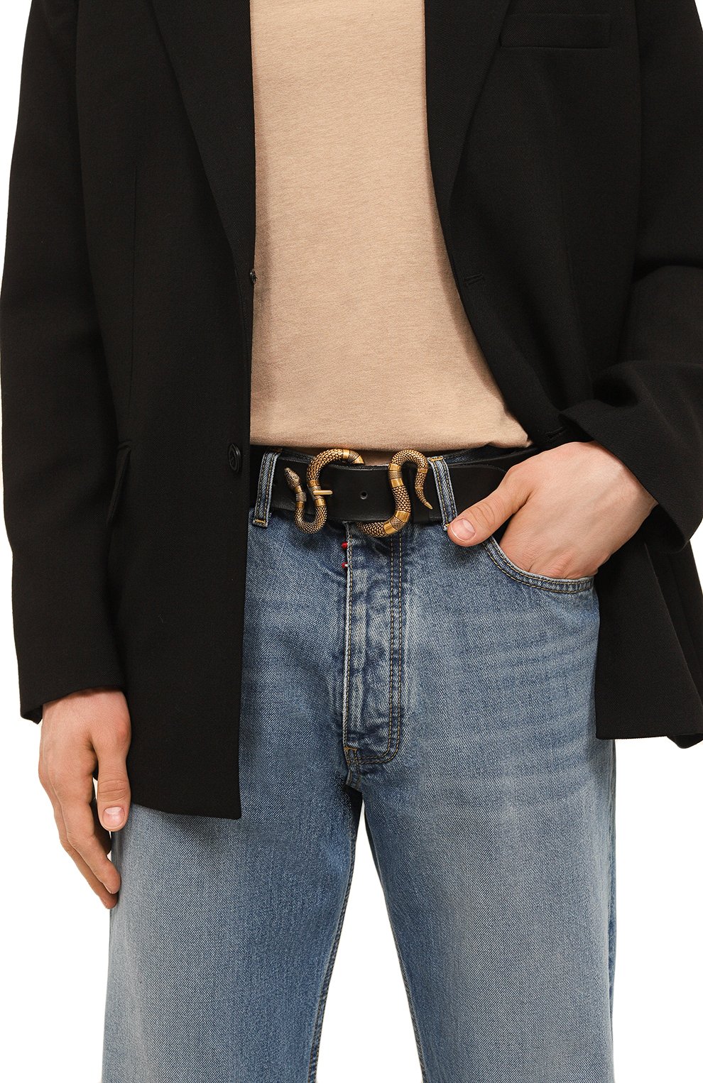 Кожаный ремень GUCCI, арт. 458935 CVE0T, фото 2