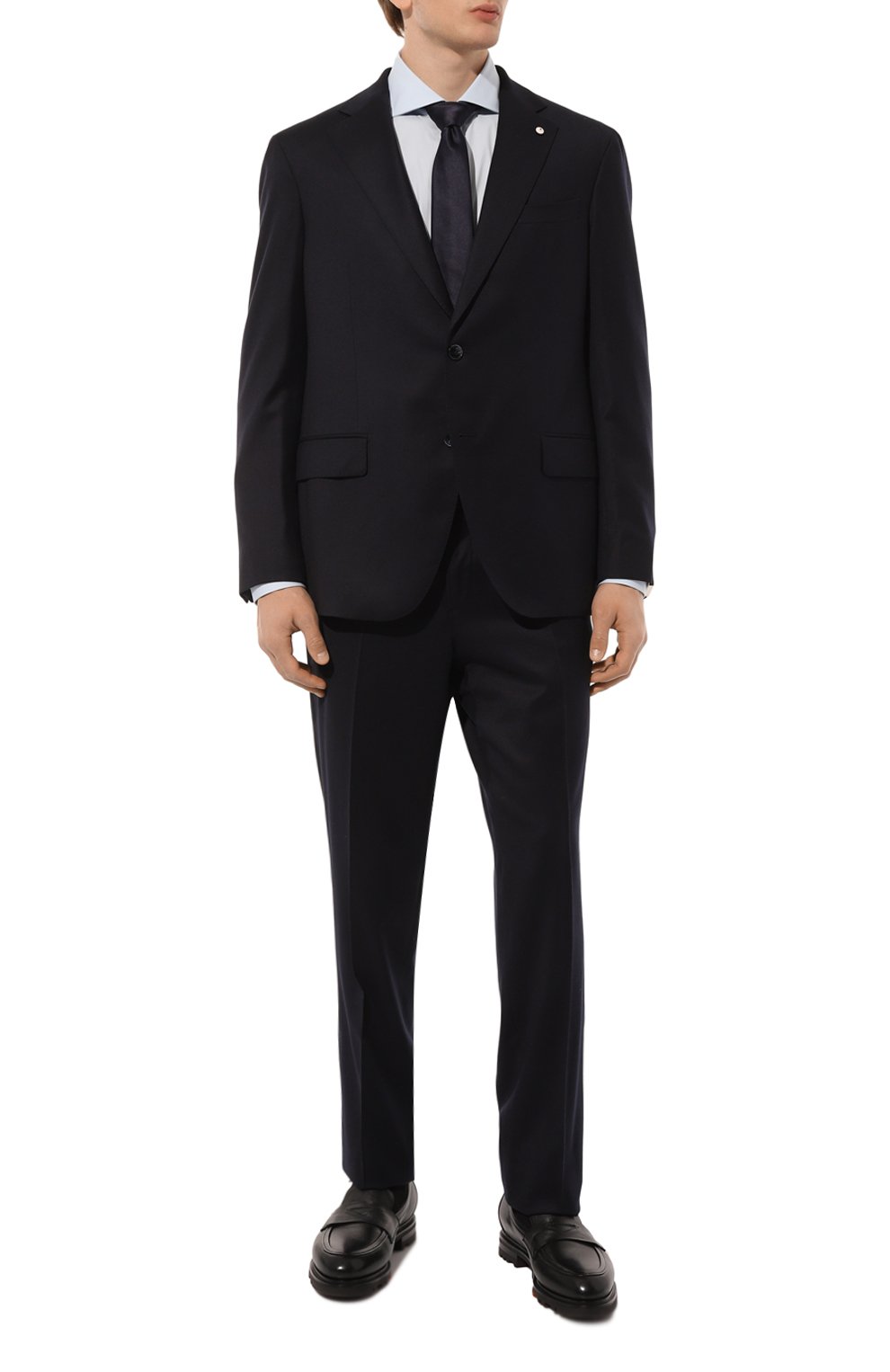 Кожаные пенни-лоферы colin rock SANTONI, арт. MCCG18859SM30GKR, фото 2