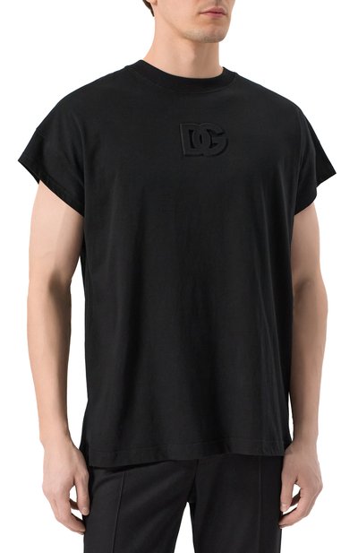 Хлопковая футболка DOLCE & GABBANA, арт. G8SN4Z/G702T, фото 3