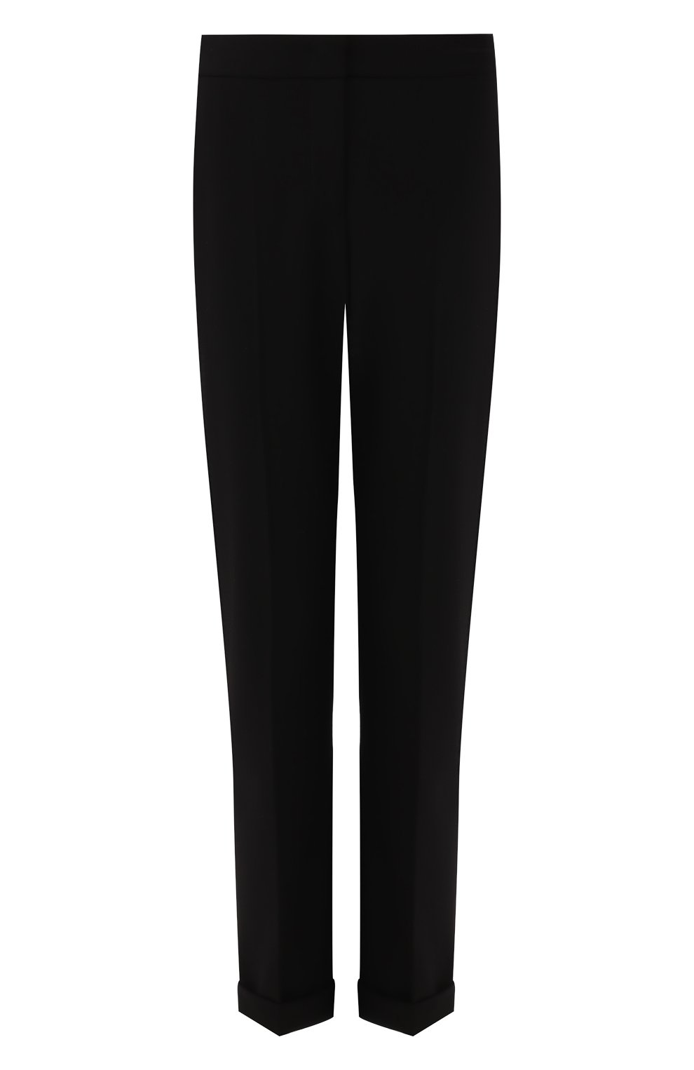 Шерстяные брюки GIORGIO ARMANI черного цвета по цене 96650 руб., арт. 0SHPP0AL/T01HK, фото 1 Шерстяные брюки GIORGIO ARMANI, арт. 0SHPP0AL/T01HK, фото 1