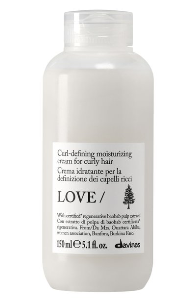 Женского увлажняющий крем для кудрявых и вьющихся волос love curl (150ml) DAVINES, арт. 70129