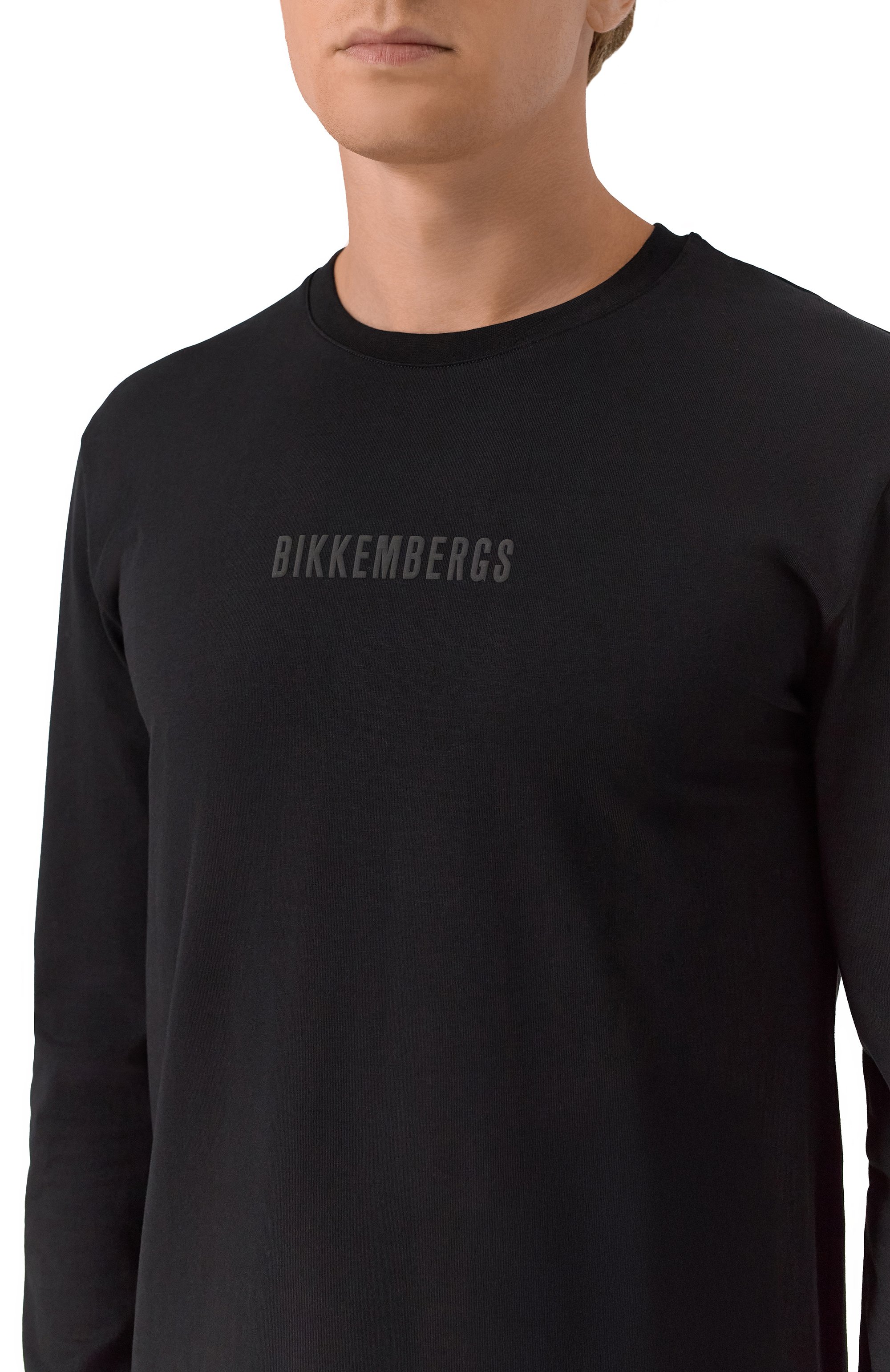 Хлопковый лонгслив DIRK BIKKEMBERGS, арт. BMT1228, фото 5