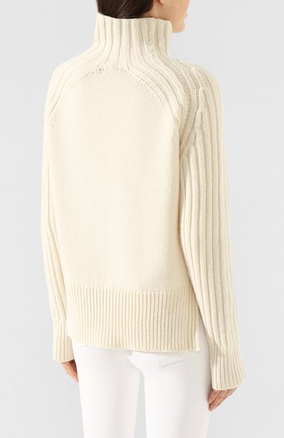 Свитер из шерсти и кашемира POLO RALPH LAUREN кремового цвета по цене 36800 руб., арт. 211780367, фото 4 Свитер из шерсти и кашемира POLO RALPH LAUREN, арт. 211780367, фото 4