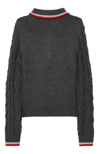 Свитер MAX&CO темно-серого цвета по цене 19850 руб., арт. MX0236-MX00S, фото 2 Свитер MAX&CO, арт. MX0236-MX00S, фото 2