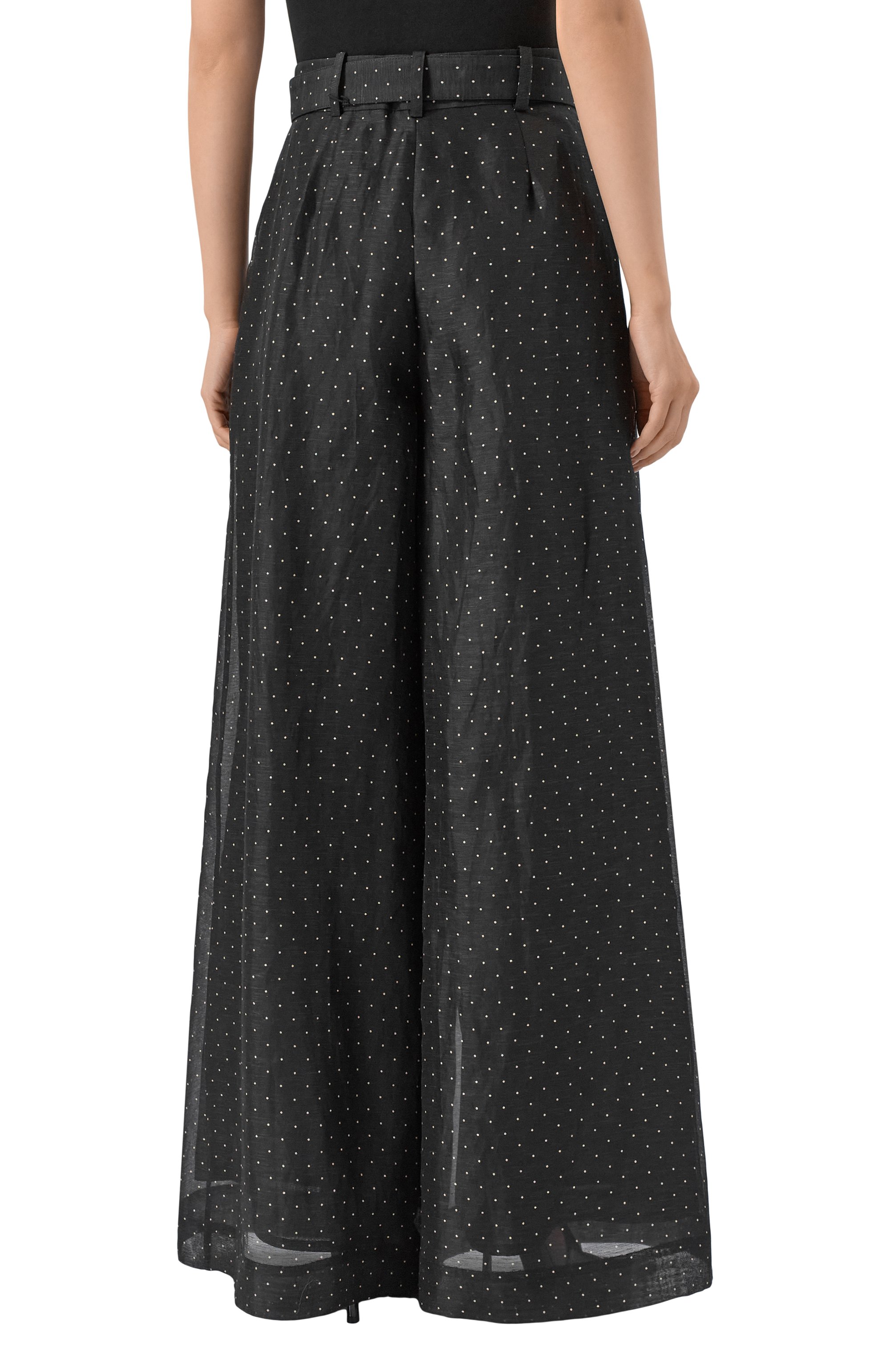 Брюки изо льна и шелка ZIMMERMANN, арт. 5526PF253, фото 4