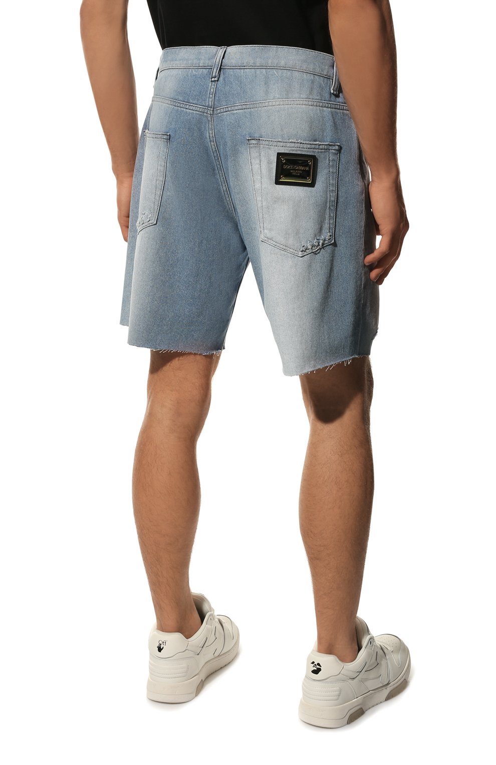 Джинсовые шорты DOLCE & GABBANA, арт. GVEZAZ/G8FN1, фото 4