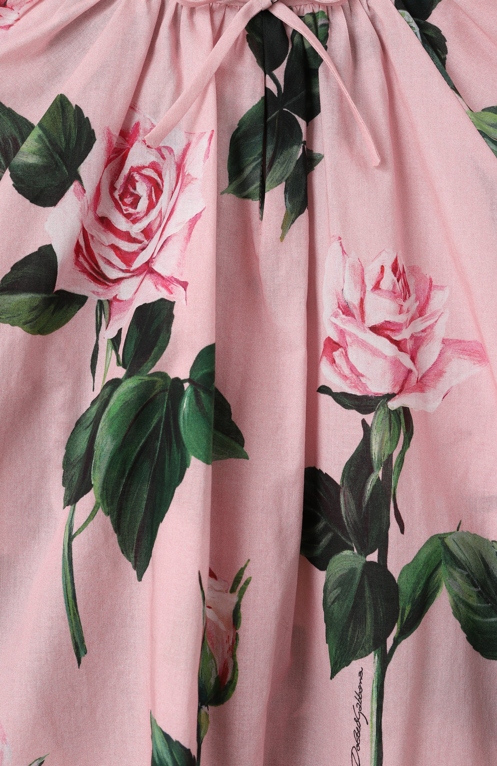 Хлопковое платье DOLCE & GABBANA, арт. L54DF8/HS5TA/2-6, фото 3