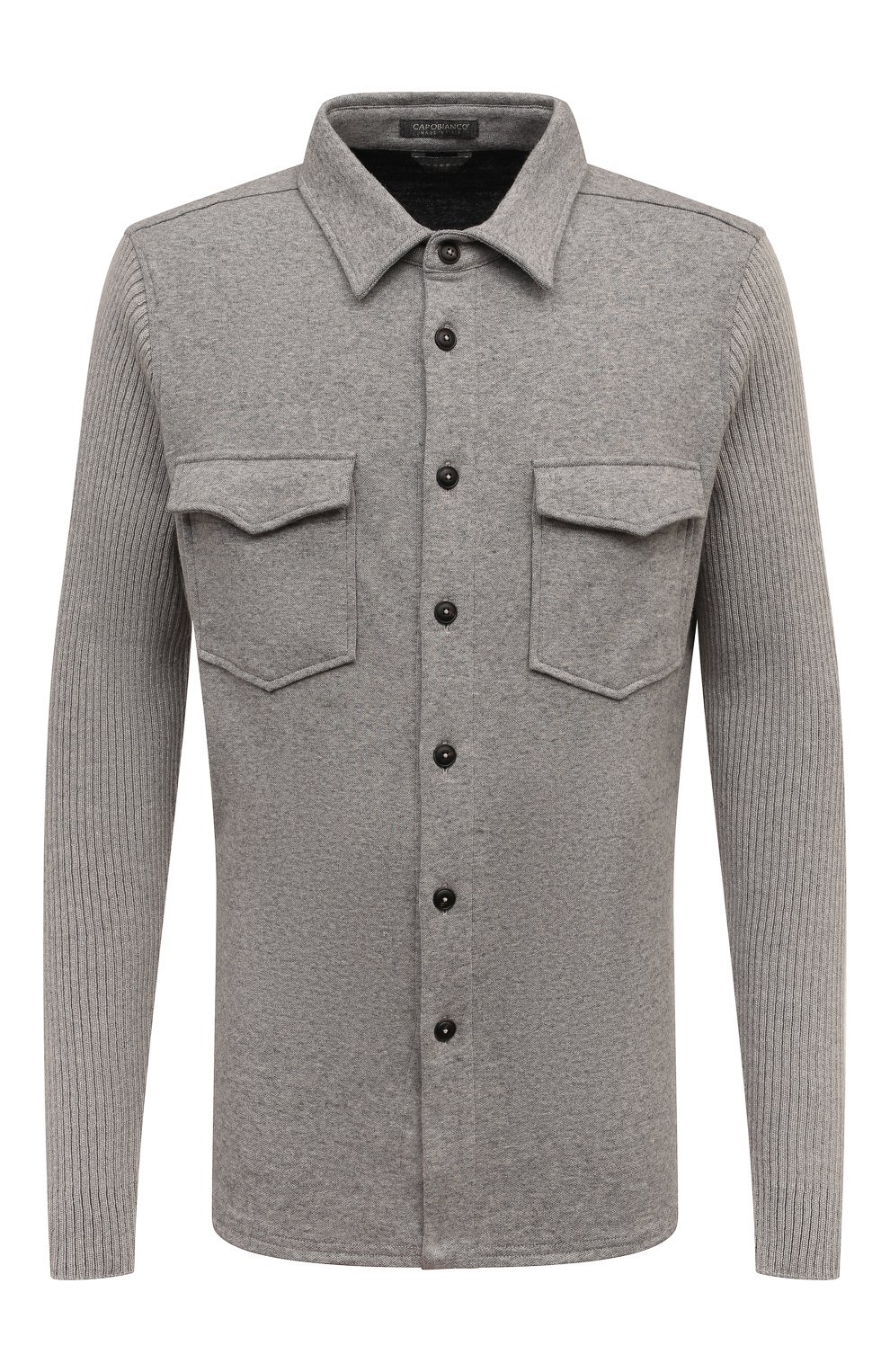 Кардиган из хлопка и шерсти CAPOBIANCO, арт. 17M505.TF00./58, фото 1