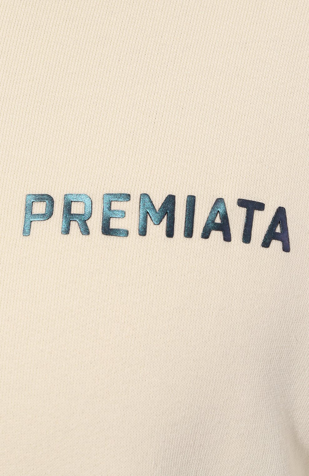 Хлопковая толстовка PREMIATA кремового цвета по цене 29000 руб., арт. PW23_51PD, фото 5 Хлопковая толстовка PREMIATA, арт. PW23_51PD, фото 5