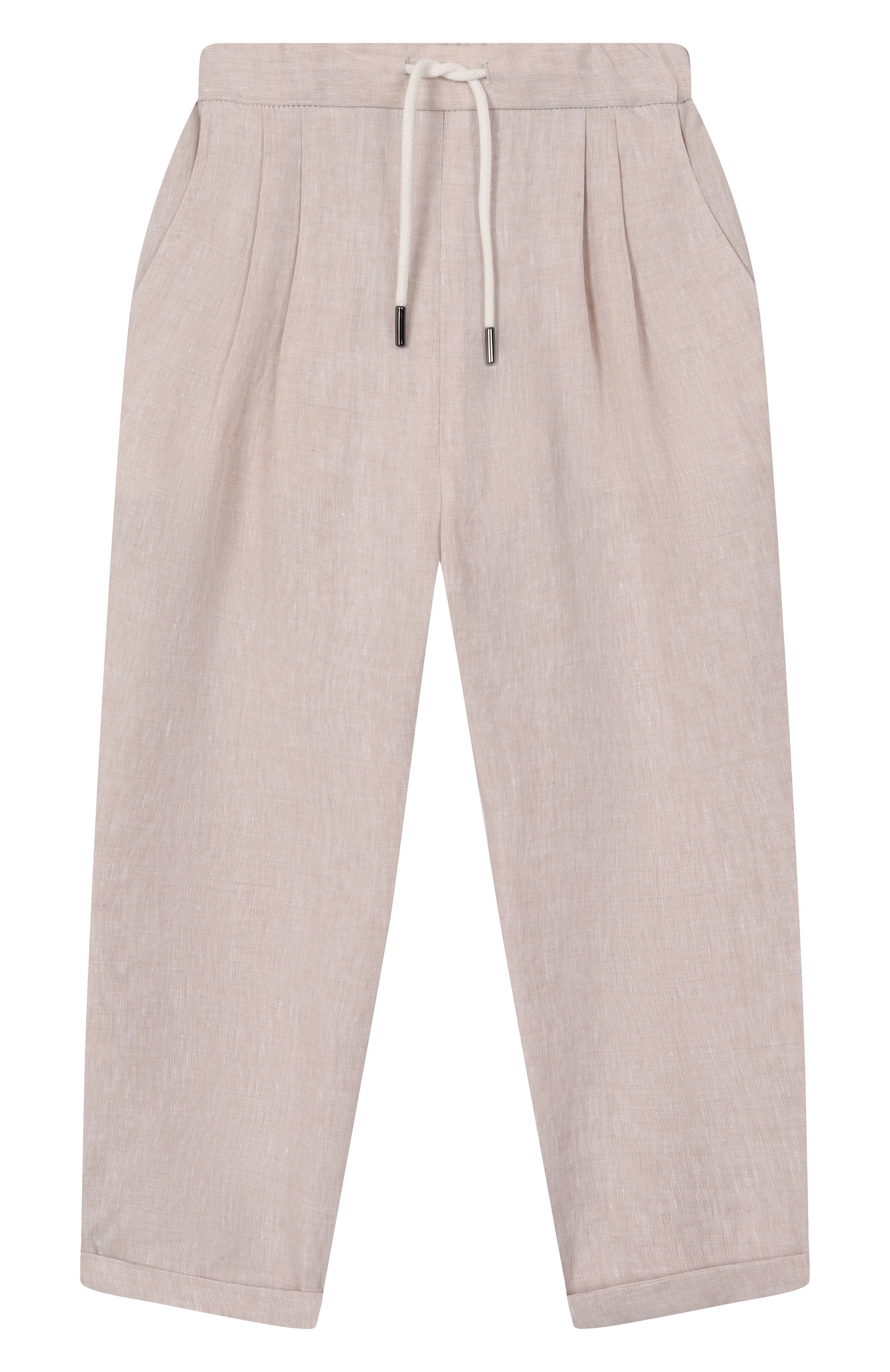 Льняные брюки BRUNELLO CUCINELLI, арт. BH249P113A, фото 1