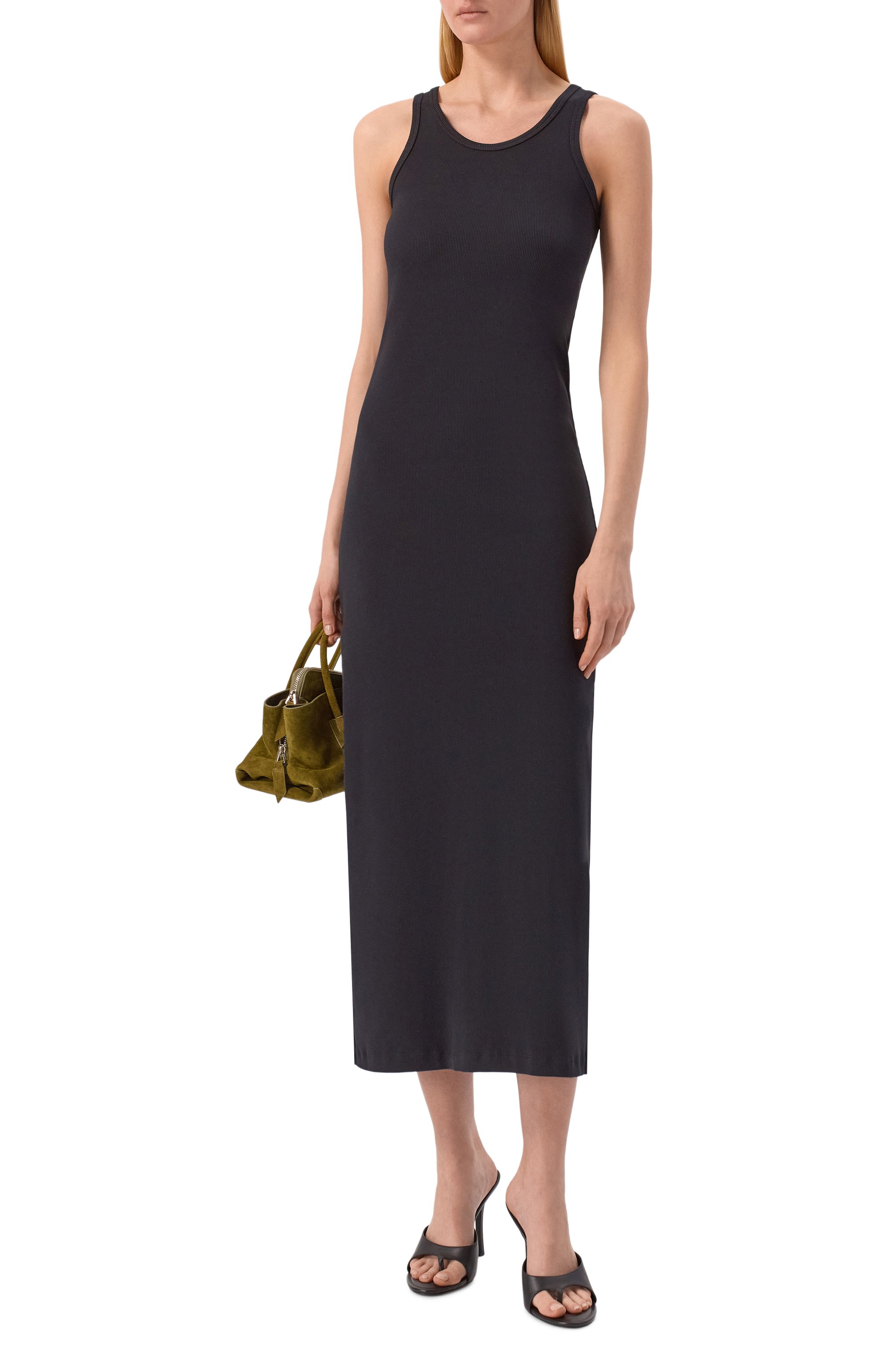 Хлопковое платье MSGM, арт. 4041MDA73N/267120, фото 2