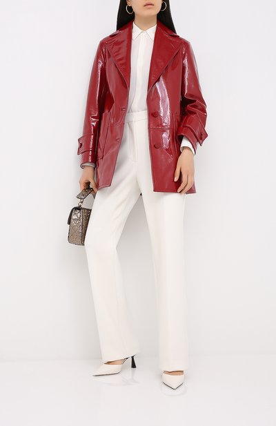 Кожаное пальто VALENTINO, арт. UB3NB05E5JR, фото 2