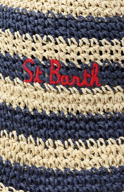 Соломенная панама MC2 SAINT BARTH синего цвета по цене 14050 руб., арт. STBA P0LLY W/06570H, фото 4 Соломенная панама MC2 SAINT BARTH, арт. STBA P0LLY W/06570H, фото 4