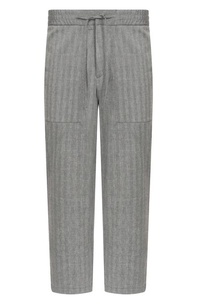 Мужские брюки из хлопка и льна ICEBERG, арт. B131/0140