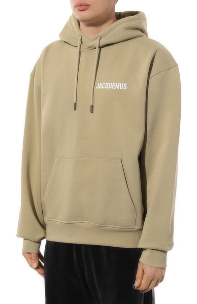 Хлопковое худи JACQUEMUS, арт. 22H/226JS210-2120, фото 3