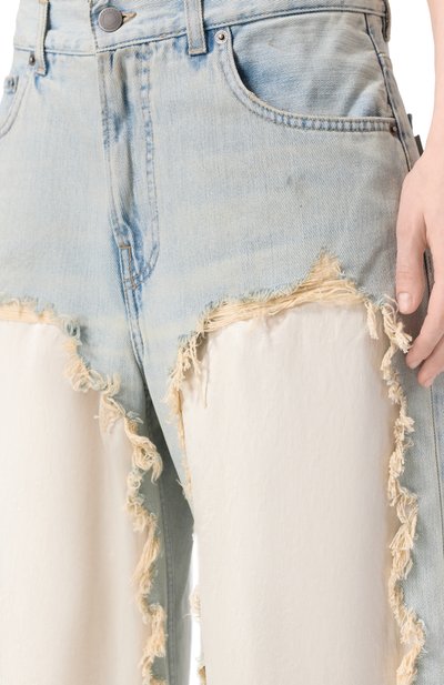 Джинсы bonnie HAIKURE голубого цвета по цене 57150 руб., арт. HEW03330DF204L0935/B0NNIE DUSTY BLUE, фото 5 Джинсы bonnie HAIKURE, арт. HEW03330DF204L0935/B0NNIE DUSTY BLUE, фото 5