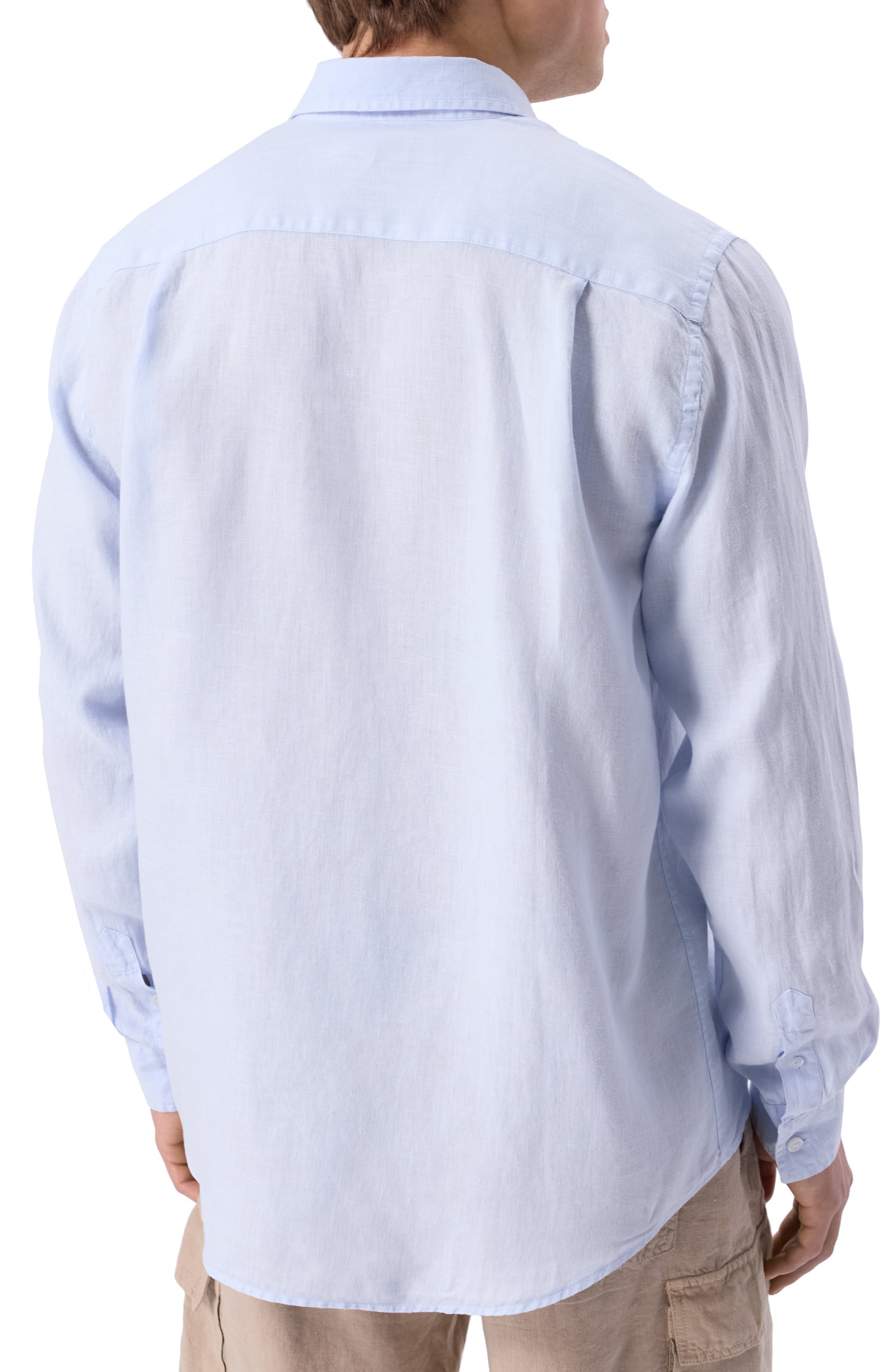 Льняная рубашка VILEBREQUIN, арт. CAR0UBIS/H9U10, фото 4