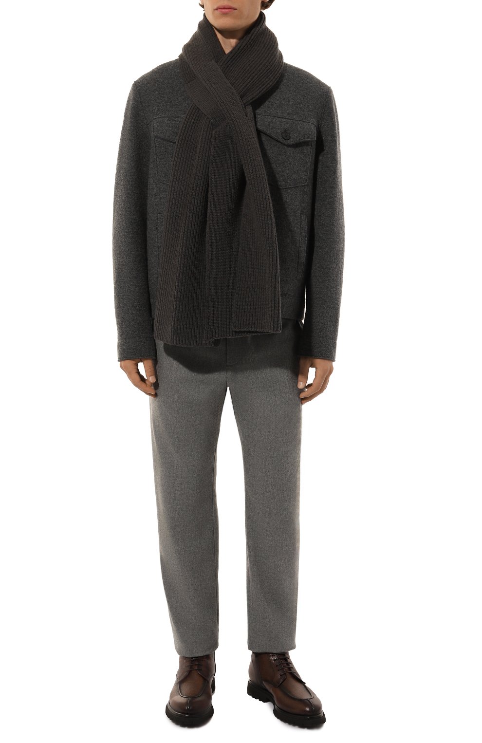 Шерстяной шарф DRIES VAN NOTEN, арт. 242-021235-9706, фото 3