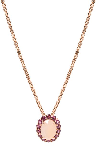 Кулон на цепочке SECRETS JEWELRY светло-розового цвета по цене 29700 руб., арт. ЦРКОП00719, фото 3 Кулон на цепочке SECRETS JEWELRY, арт. ЦРКОП00719, фото 3