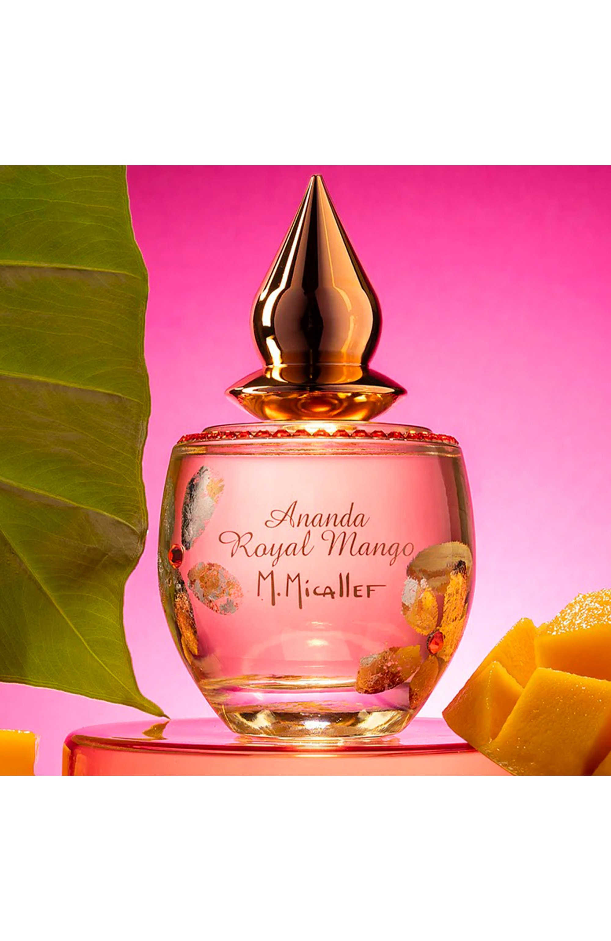 Духи royal mango nectar (50ml) M. MICALLEF бесцветного цвета по цене 20130 руб., арт. 3760231014944, фото 2 Духи royal mango nectar (50ml) M. MICALLEF, арт. 3760231014944, фото 2