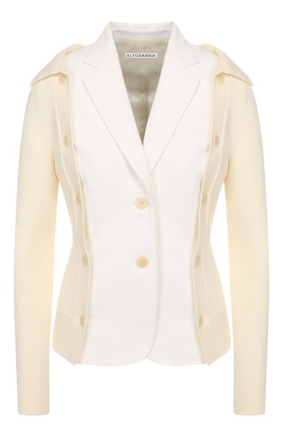 Женский хлопковый кардиган с жилетом ALTUZARRA, арт. 219-207-964