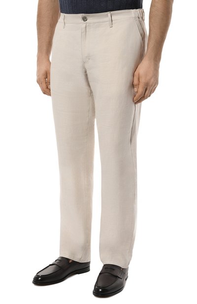 Брюки изо льна и шелка ZILLI, арт. CP801BM0850VZC000, фото 3