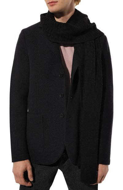 Шерстяной шарф VERSACE, арт. 1010797/1A07613, фото 2