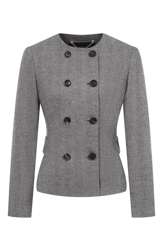 Жакет из шерсти и кашемира Kiton D60508K0561G01 Серый D60508K0561G01