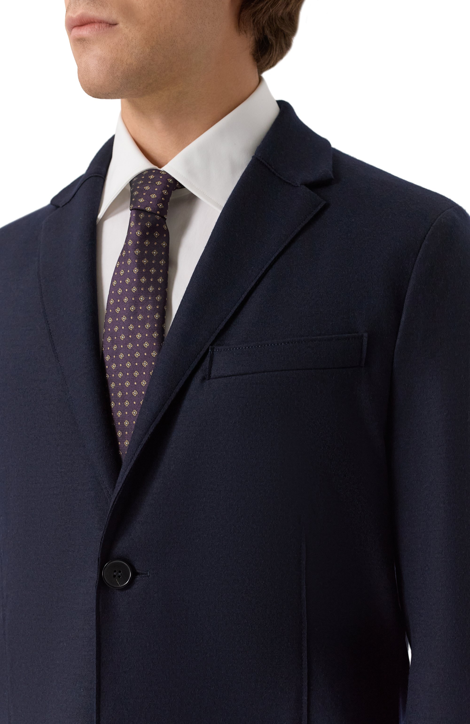 Шерстяной пиджак HARRIS WHARF LONDON, арт. CL7G27MYM, фото 6